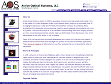 Tablet Screenshot of aos-llc.com